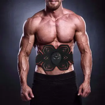 

Smart Abdominal Fitness Instrument Abdomen Sticking Exercise Training Apparatus Household Lazy Belt