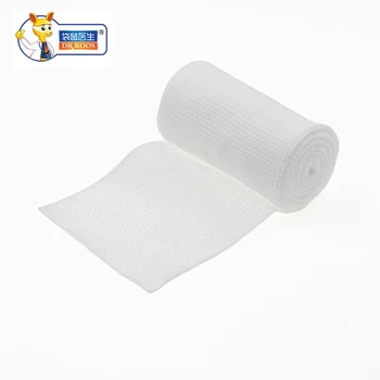 

DR.ROOS 8x600cm Medical Gauze Bandage Roll breathable cotton wound dressing Hemostasis treatment outdoor first aid wound wrap