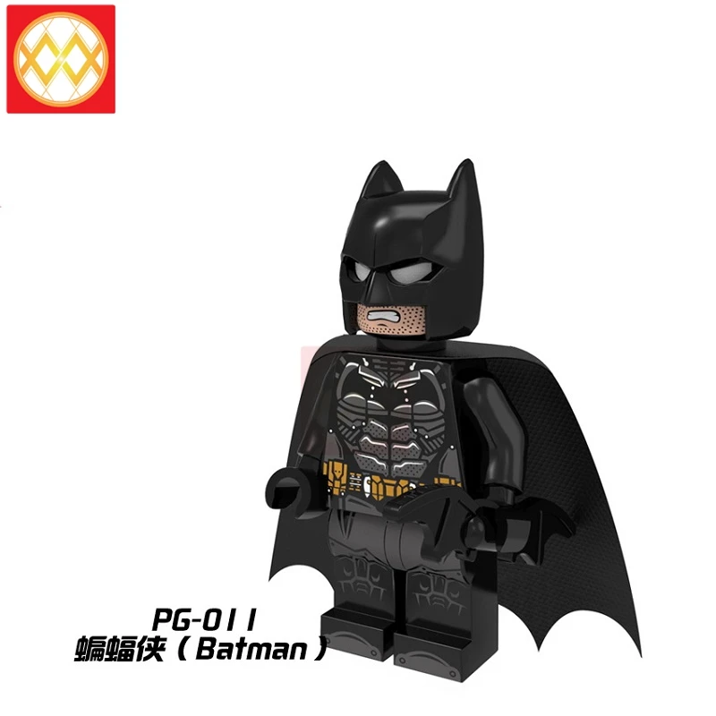Бэтмен против Супермена: Dawn of Justice Wonder Woman строительные блоки DC Super Heroes Movie Bricks детский подарок детские игрушки - Цвет: Серый
