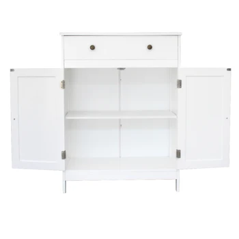 

【US Warehouse】FCH A Hundred Pages of Double Doors And A Drawer (wardrobe)