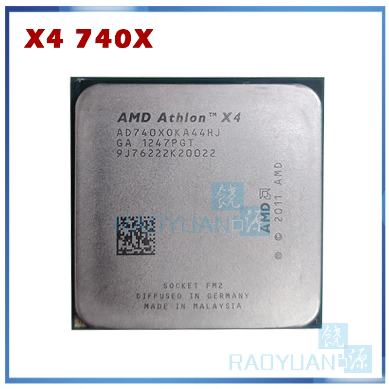 AMD Athlon X4 740 X4 740 X4 740X AD740XOKA44HJ CPU Quad Core 3.2Ghz 65W ...
