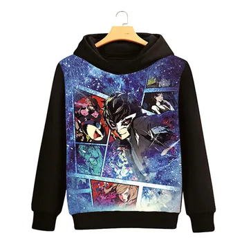 

Game Persona 5 Cosplay Hoodies Ren Amamiya P5 Sweatshirts Men Women 3D Printed Tracksuit Streetwear Spring Jacket Coats