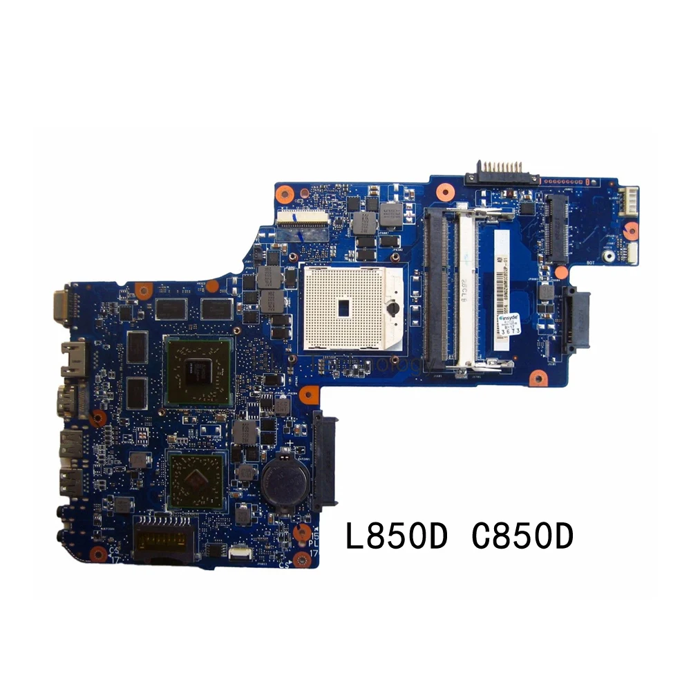 Материнская плата H000051780 для ноутбука Toshiba Satellite L850D C850D материнская FS1 HD7600M GPU DDR3 |