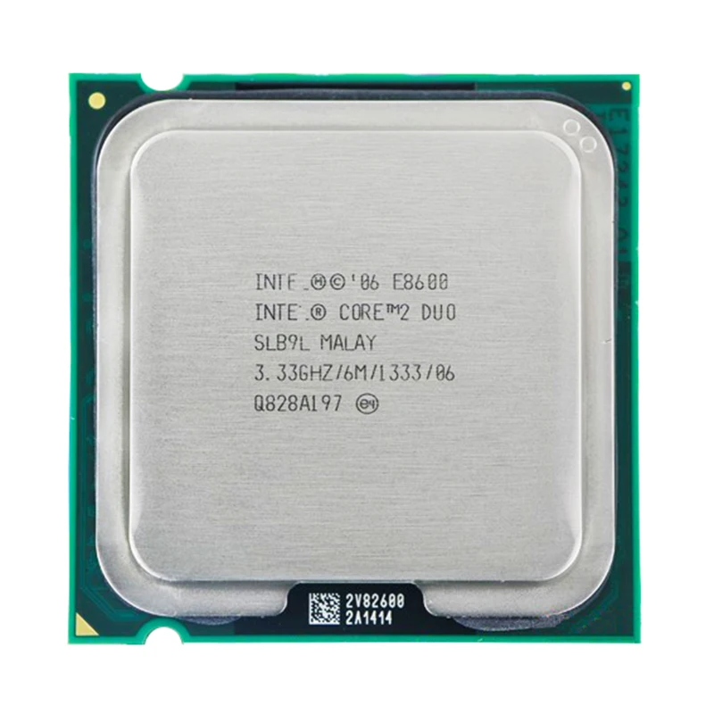 Для процессора Intel Core 2 Duo E8600(3,33 ГГц/6 м/1333 ГГц) разъем 775
