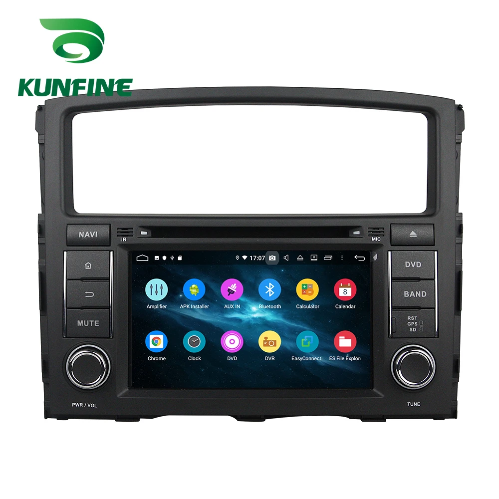 Perfect Android 9.0 Octa Core 4GB RAM 64GB ROM Car DVD GPS Navigation Multimedia Player Car Stereo for Mitsubishi Pajero 2006-2012 Radio 2