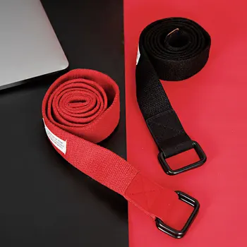 

130cm Fashion Neutral Nylon Canvas Belt Printing D Ring Double Loop Student Belt Canvas Belt With Double Buckle 2020 New Arrival