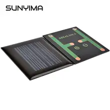 SUNYIMA 2 шт мини портативные солнечные панели Painel Китай зарядное устройство 2 в 50мА 42,5x85,5 мм комплект солнечной батареи Solaire DIY power Ban
