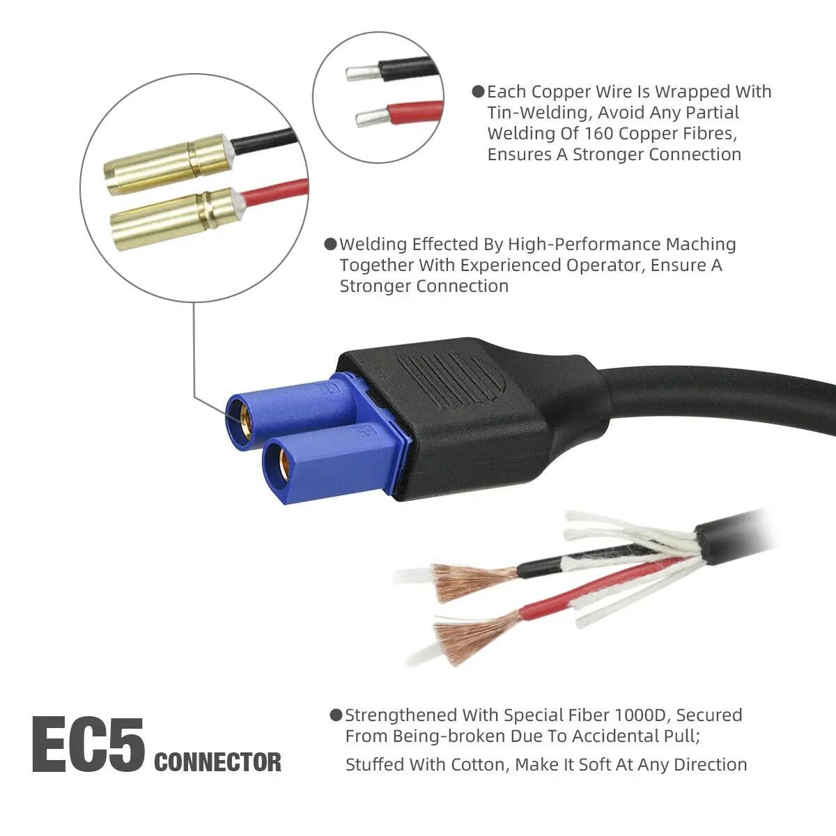 Gomexus Супер Воздушный кабель питания для Daiwa Tanacom электрическая катушка 2,7 м разъем EC5