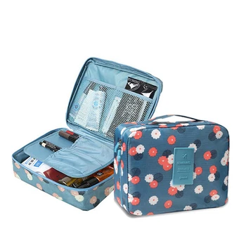 

Zipper Women Man Makeup bag nylon Cosmetic bag beauty Case Make Up Organizer Toiletry bag kits Storage Travel Wash pouch