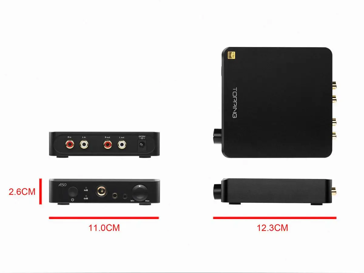 TOPPING A50 Настольный усилитель для наушников Hifi усилитель в сочетании с Topping D50s D50 P50