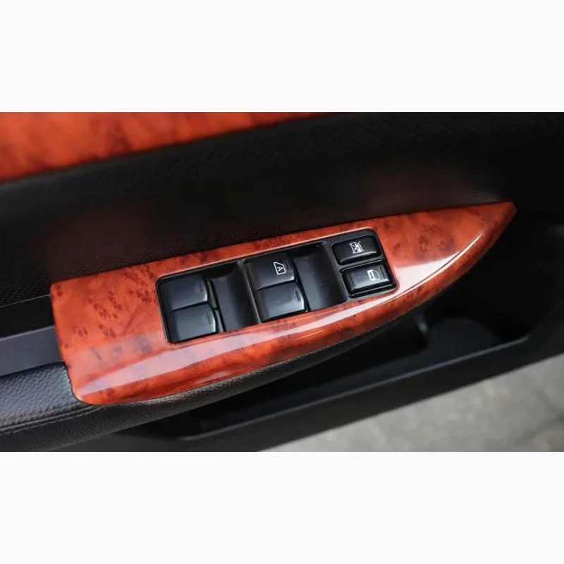 Для SUBARU Outback 2010- 4 шт. АБС хромированный Автомобильный интерьер двери окна лифт стекло переключатель кнопки крышка литье автомобиля Стайлинг