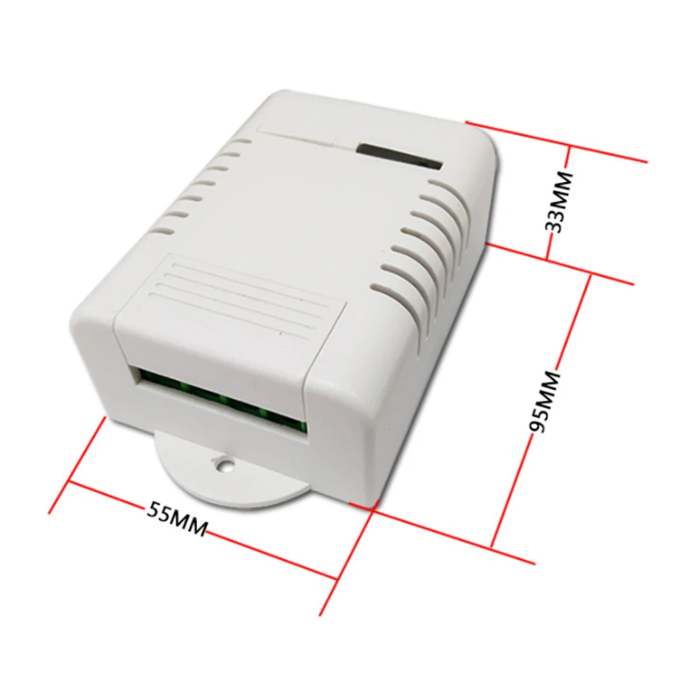 Радиоуправляемый WiFi RF с одним отверстием, беспроводной Таймер для улучшения безопасности дома, умный переключатель, реле для гаражной двери, голосовое управление, пульт дистанционного управления