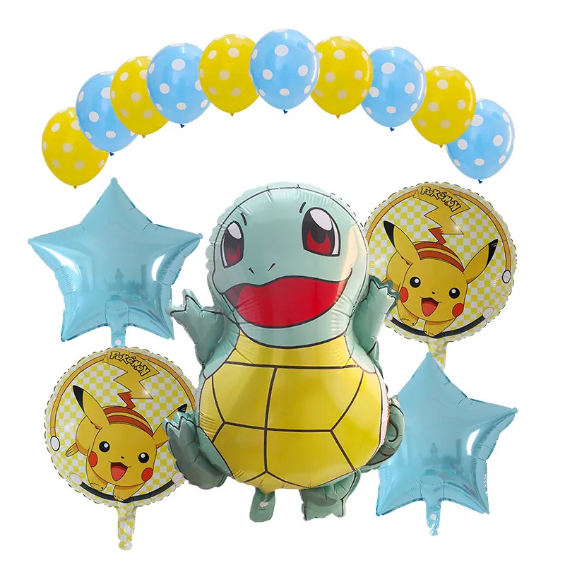 15 шт. Globos Pokemon Pikachu фольгированные шары надувные шары Дети День Рождения украшения детский душ принадлежности подарок для детей