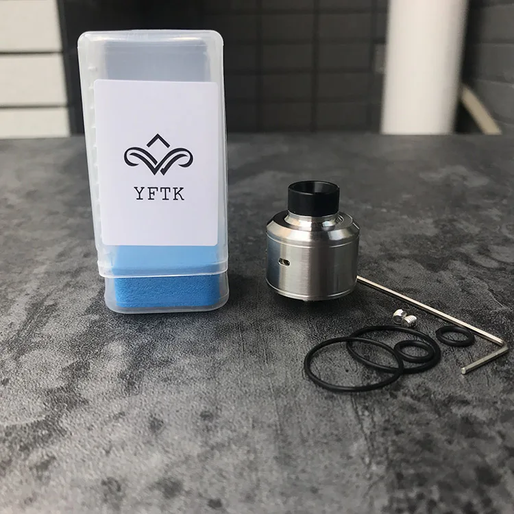 YFTK hadaly v4 Цитадель rda 22 мм перестраиваемый капающий атомайзер для squonk bf mod 510