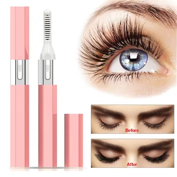 

Electric Heated Eyelash Curler USB Electric Heated Makeup Eye Lashes Natural Curling Bushy Long Lasting Portable Beauty Instrume
