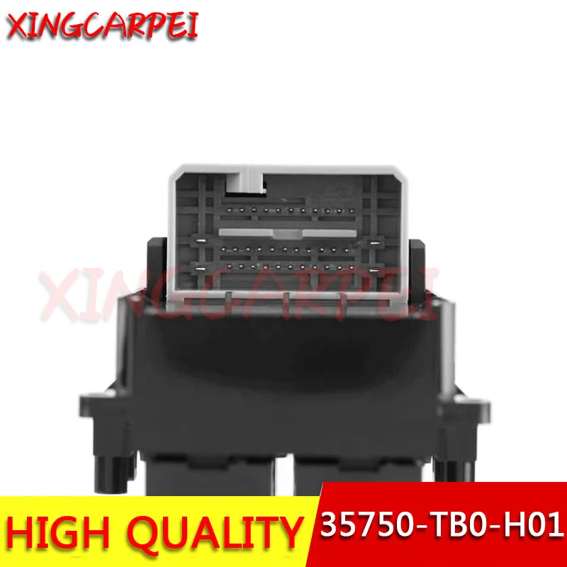 35750-TB0-H01 35750tb0h01электрический переключатель управления стеклоподъемником для Honda Accord 2008 2009 2010 2011 передний