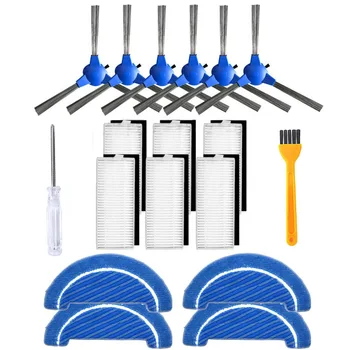 

Side Brush Filter Mop Cloth Kit For Cecotec Conga Excellence 1090 Vacuum Cleaner Reducing Dust Pollen And Other Allergens