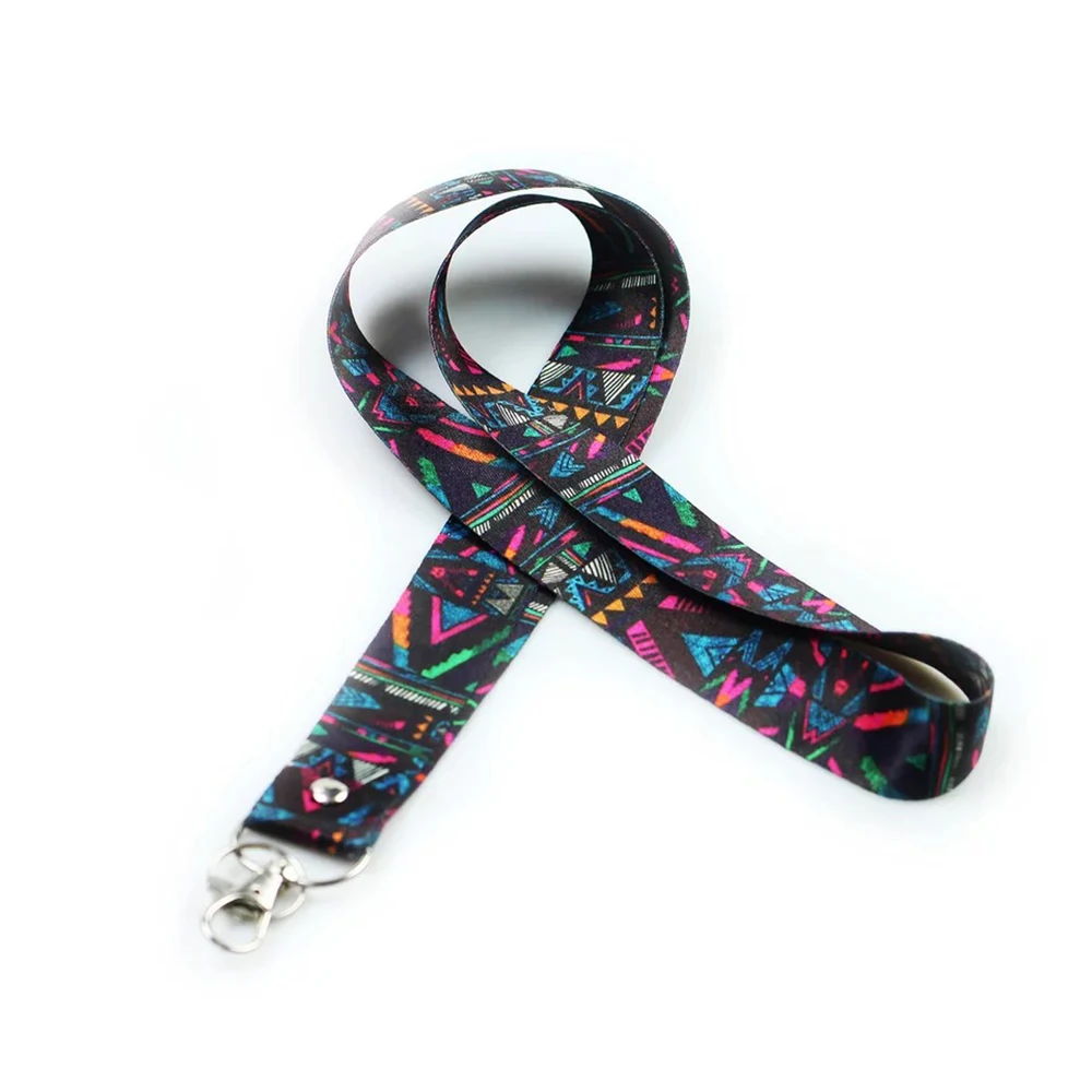 

Unique Pattern Multi-function id card lanyard Mobile Phone Straps Rope Tags Strap Neck Lanyards for keys ID Card Pass Gym