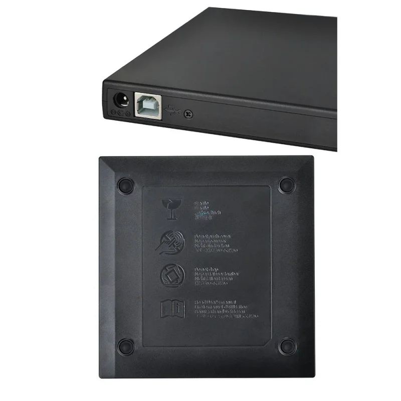  USB 2.0 External CD-RW burner drive DVD-R combo player drive Super drive data cable power cable for