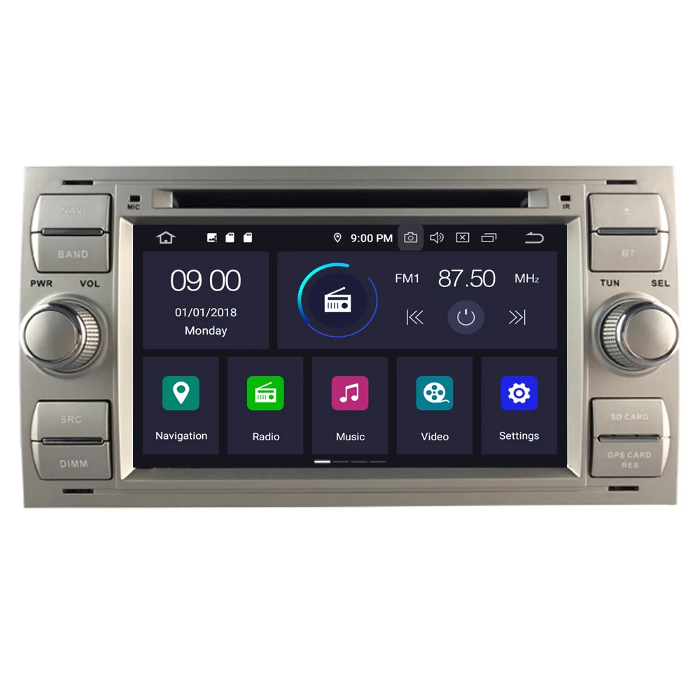 Top RoverOne Car Multimedia System For Ford Transit Fiesta Galaxy Fusion C-MAX S-MAX Kuga Connect For Focus For Mondeo 2