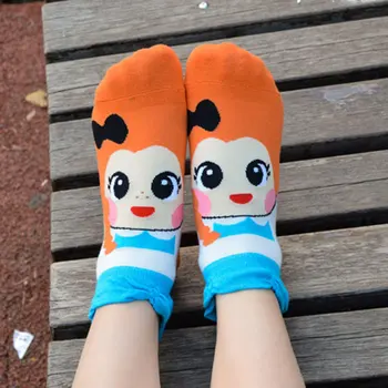 

New Summer Cute Cartoon Women Korean Version of Socks Fashion Street Socks