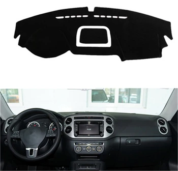 

SJ Car Inner Auto Dashboard Cover Dashmat Pad Carpet Sun Shade Dash Board Cover Fit For Volkswagen VW Tiguan 2010 2011 2012-2019