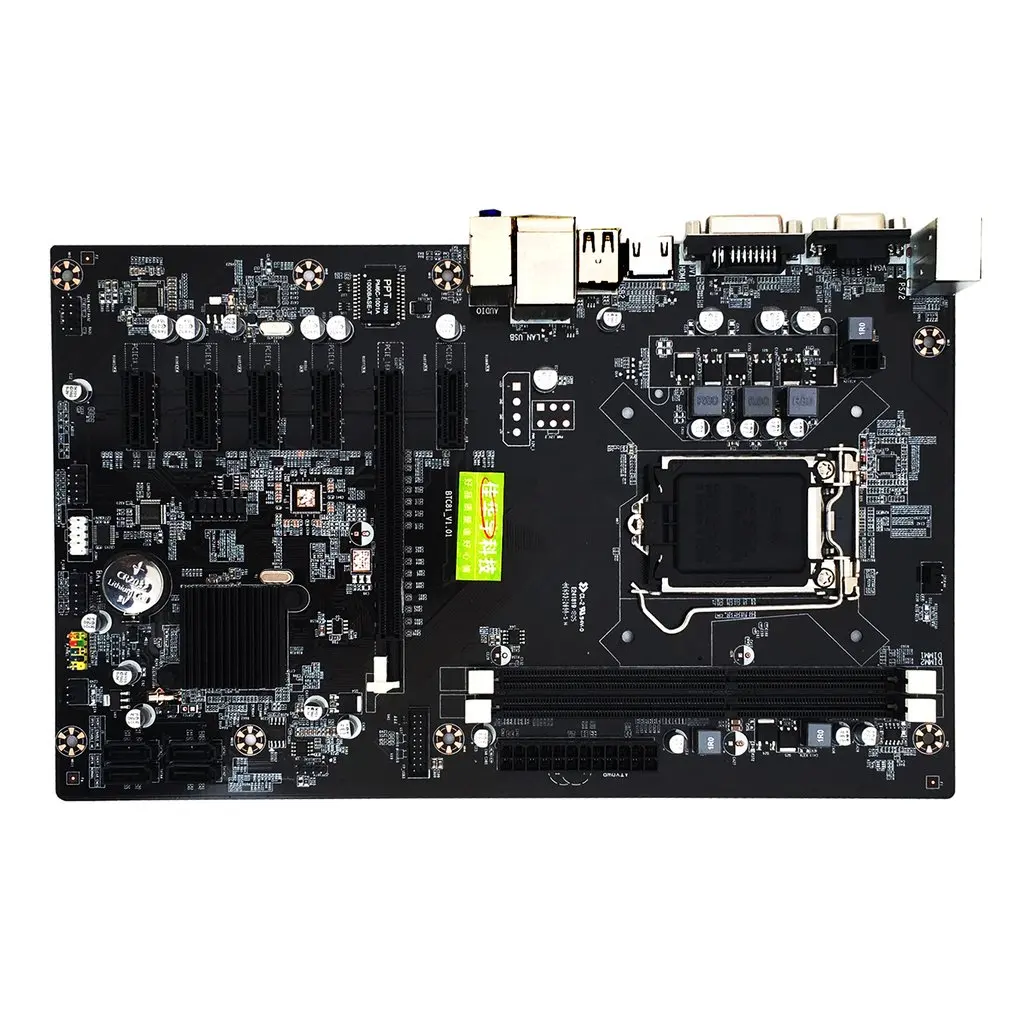 

H81-btc Motherboard Adapter Card Set 6 Gpus For Eth Rig Btc Miner 6 Pci-e Motherboard 6 Pci Expanders Risers