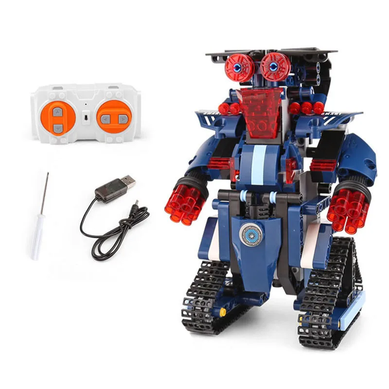 Робот RC Diy блоки техника Мощность Функция Смарт гусеничный пульт дистанционного управления Fit BOOST двигатель строительные Конструкторы кирпичи 13001