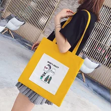 Корейский стиль Холщовая Сумка женская через плечо стиль Женская сумка рюкзак из холщовой ткани с принтом MORI серии студентов bu xi dai