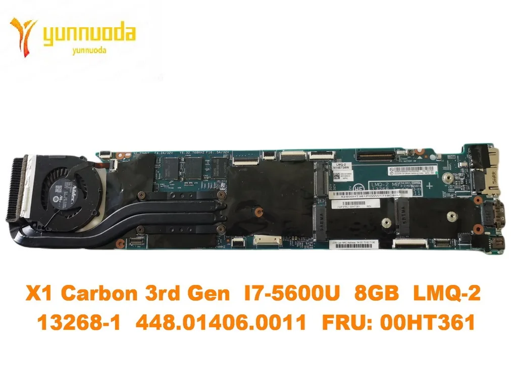 Original for Lenovo Thinkpad X1 Carbon 3rd Gen Laptop motherboard
