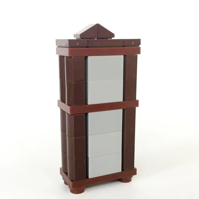 Legoinglys City Home Series MOC Accessories Retro Clock Pendulum Clocks Block Building Blocks Bricks DIY Kits Toys For Children (2)