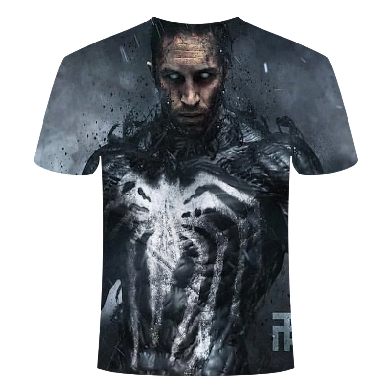 New Men/women T Shirts Venom Compression Shirt 3D Printed Summer Short Sleeve avenger sweatshirt gym hiphop large size 6XL