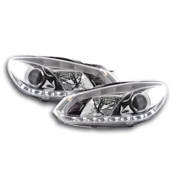 

FKFSVW13609faro Daylight daytime running lights for VW Golf 6 Type 1K year Constr. 08 '-Chrome
