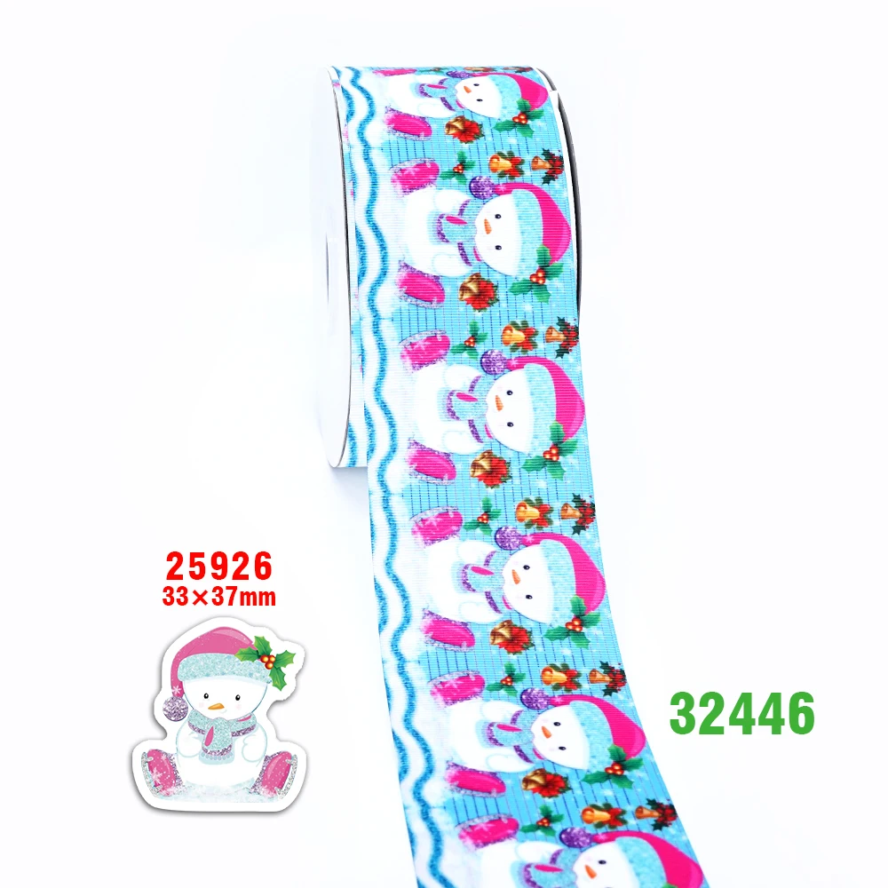 32446 50 ярдов мультфильм напечатанный grosgrain ленты 32500 - Цвет: 32446