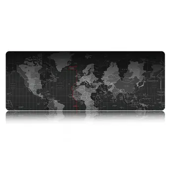 

Old World Map Large Gaming Mouse Pad Lockedge Mouse Mat Keyboard Pad Desk Mat Table Mat Gamer Mousepad for Laptop Notebook Lol