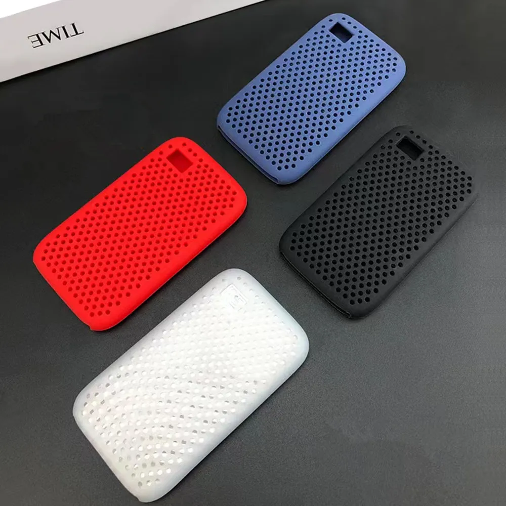 Portable SSD Hard Disk Case Soft Silicone Cover Protect Sleeve Skin PSSD Case for WD My Passport Portable SSD Hard Drive 500G/1T/2T/4T