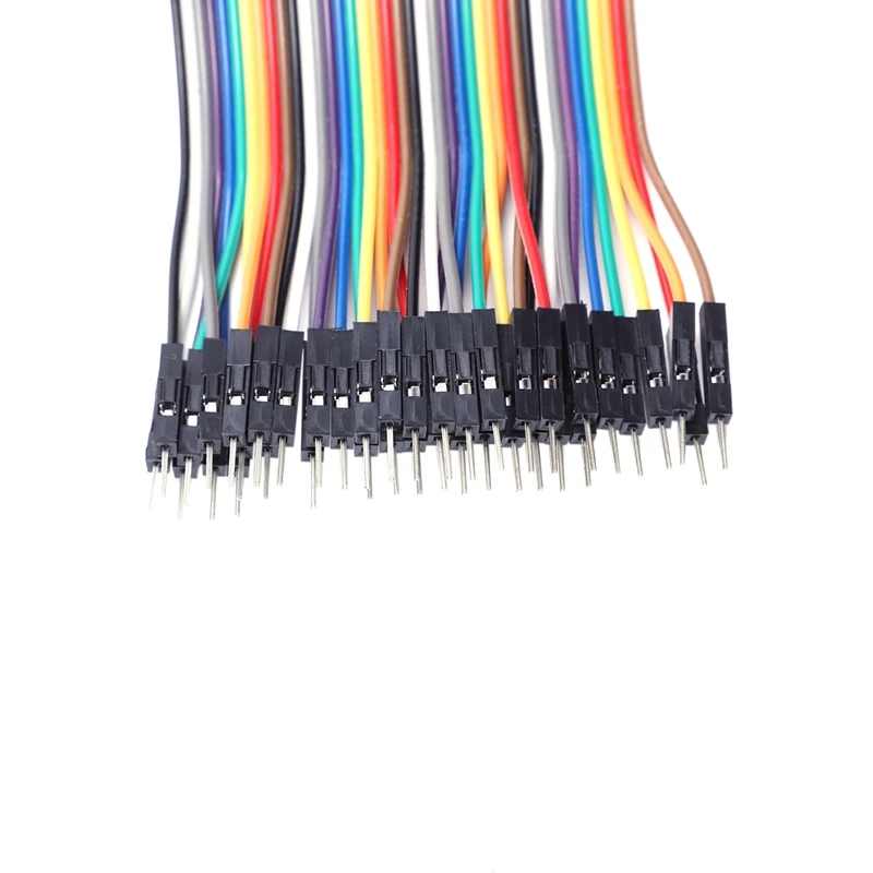 Кабель Dupont для макет Arduino 3X40 шт 10 см для мужчин и женщин