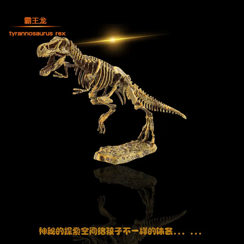 

Jurassic Skeleton Toy Dinosaur Fossil Archeology Mining Toys Children Handmade DIY for Making Material