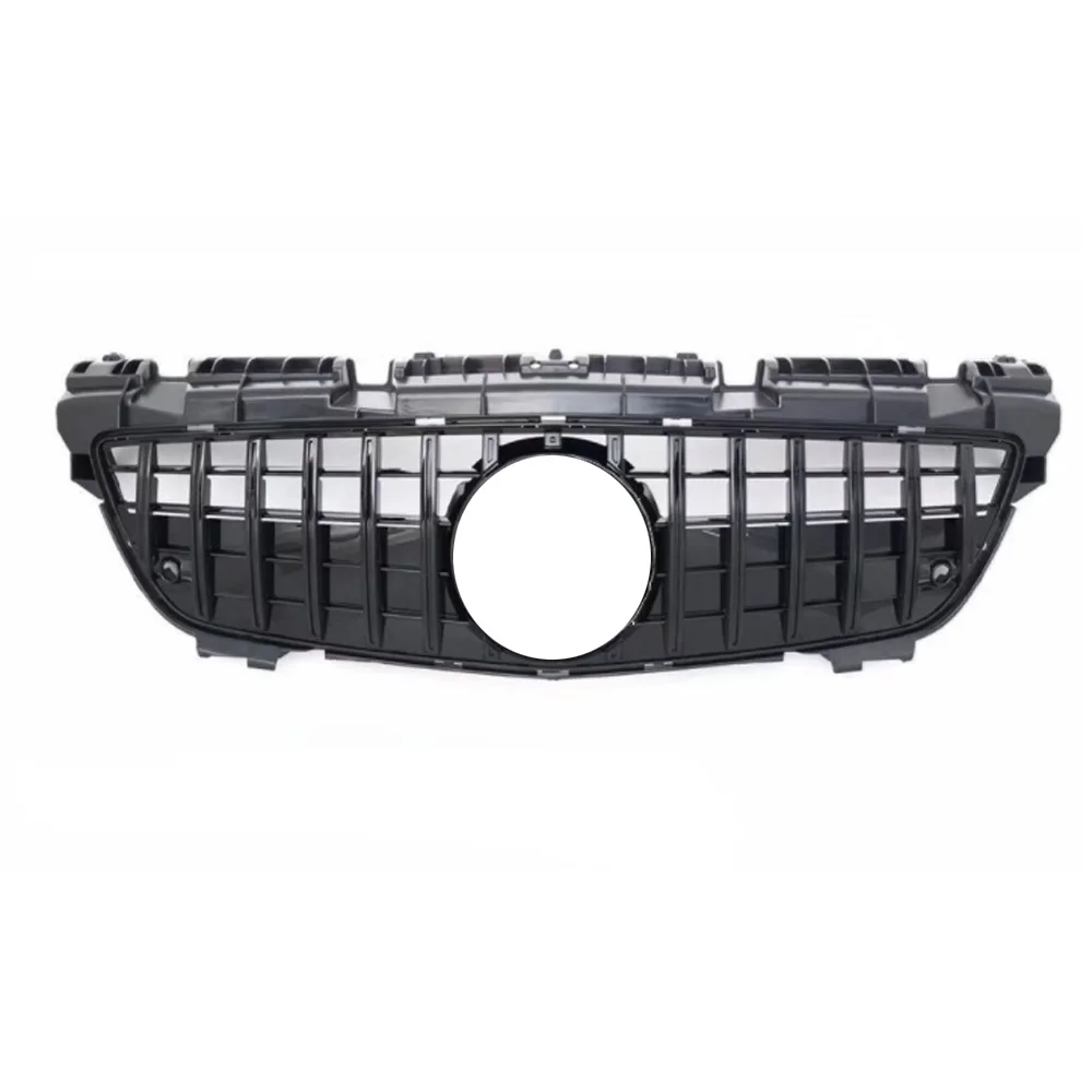 R172 Racing Grille for Mercedes SLK class r172 SLK250 SLK200 SLK350 GT Diamond Style Grills Front Bumper Without Emblem 2012-16