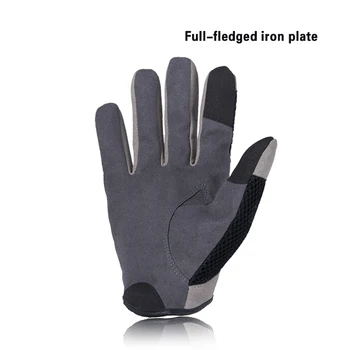 

Wear-resistant Pin Fishing Gloves Iron Plate Gloves Full Finger Leak Three Fingers Thickened Microfiber Leather Long-lasting