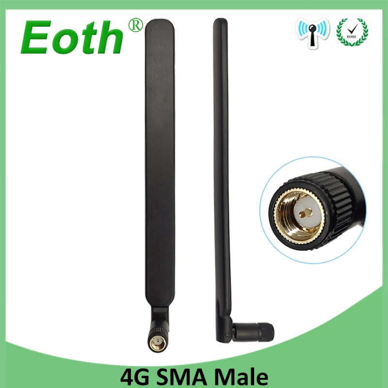 5 шт. 4G lte Антенна 5dbi SMA разъем antena для huawei b593 4G маршрутизатор внешняя антенна для беспроводного модема lte повторитель