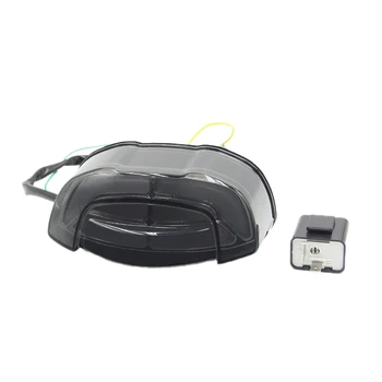 

Motorcycle Rear Tail Light LED Brake Light Turn Signal Flashing Lights for Honda CB650R CB650 R CB6 50R Parking Lights