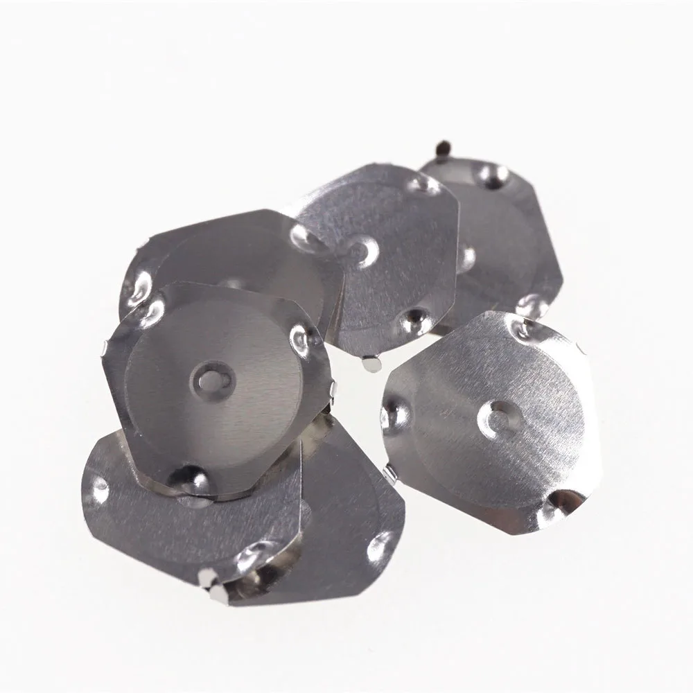 50pcs 10.0mm Diameter Triangle Tactile Metal Domes 2 Legs 350 gf Snap Switch | Обустройство дома