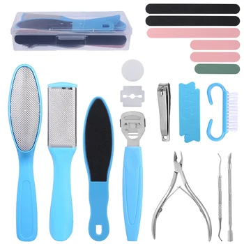 

1 Set Foot Care Tools Manicure Tool Exfoliating Scrub Pedicure Kit Portable Cutin Dead Skin Trimmer Tool Callus Remover