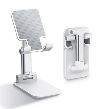 

2020 Metal Desktop Tablet Holder Table Cell Foldable Extend Support Desk Mobile Phone Holder Stand For iPhone iPad Adjustable