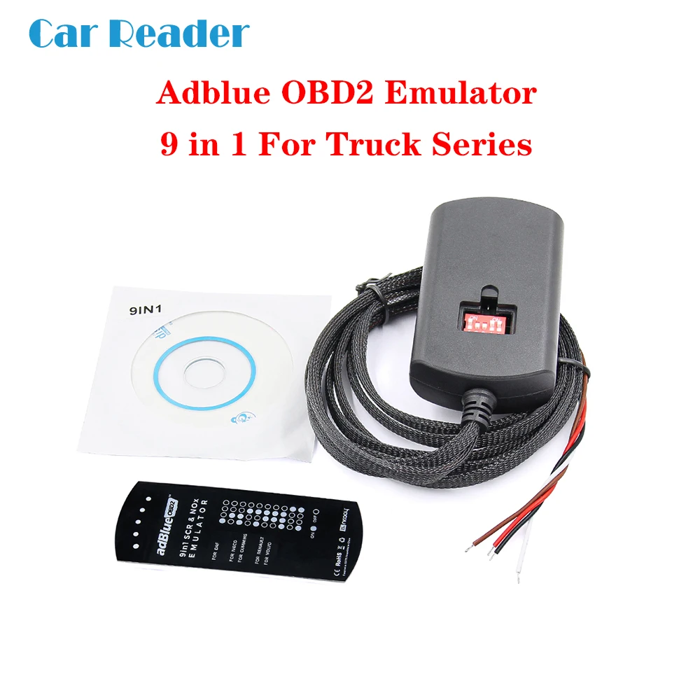 Эмулятор Super Adblue 9 в 1 добавьте для Commins Truck лучше чем adblue 8 с бесплатной доставкой 2019