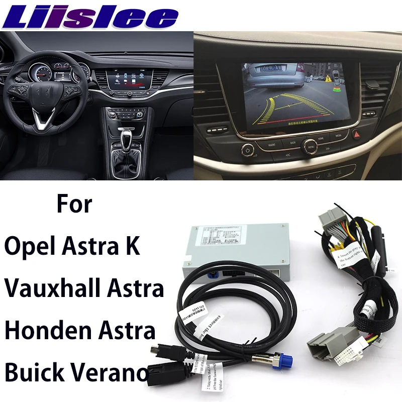 Liandlee обратная камера интерфейс парковки система плюс для Buick Verano Vauxhall Holden Opel Astra K