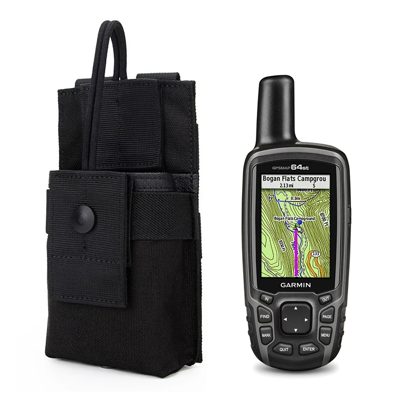 USA Gear Hard Case for Garmin GPSMAP 64st GPS Holder with Extra Storage 