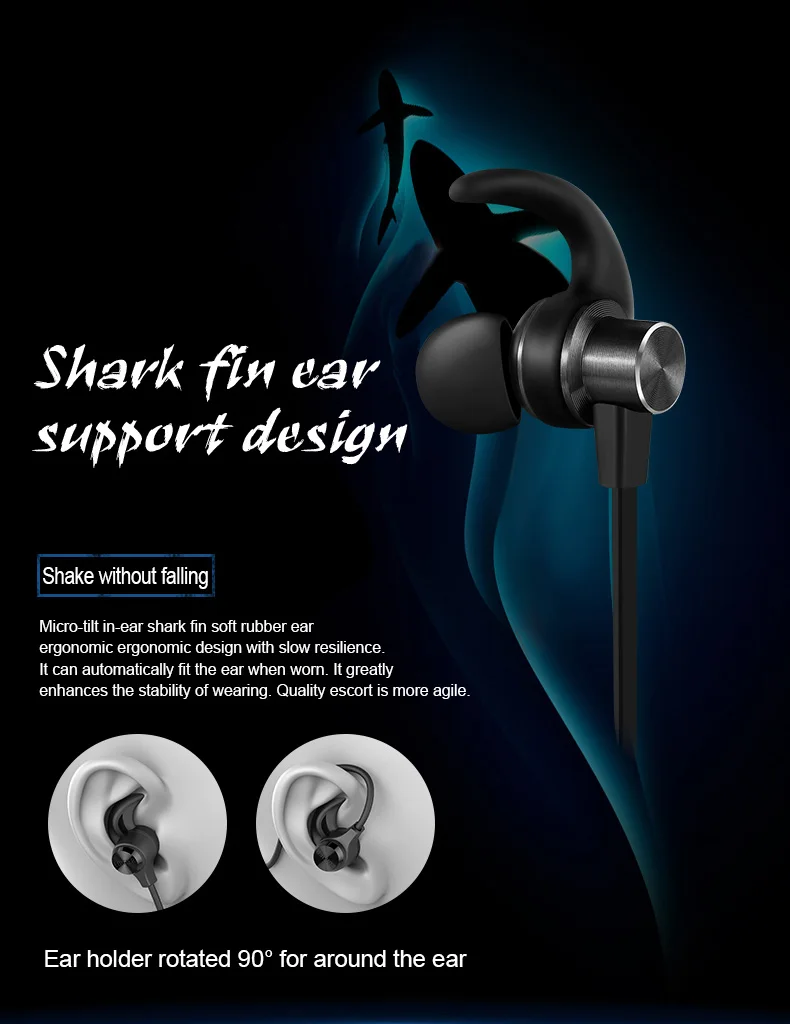 PunnkFunnk Bluetooth наушники, беспроводные шейные наушники, Bluetooth 5,0, магнитные басы, Стерео гарнитуры, auriculares fone de ouvido