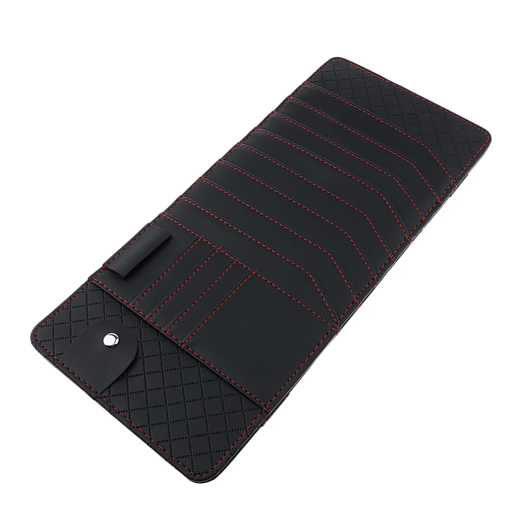 Car CD Storage Document Holder - Car, Truck, SUV Registration & Insurance Storage Pouch Auto Accessories